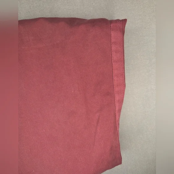 NWOT Gap Girlfriend Twill Stripe Chinos - Burgundy - Size 6 - Picture 3 of 3